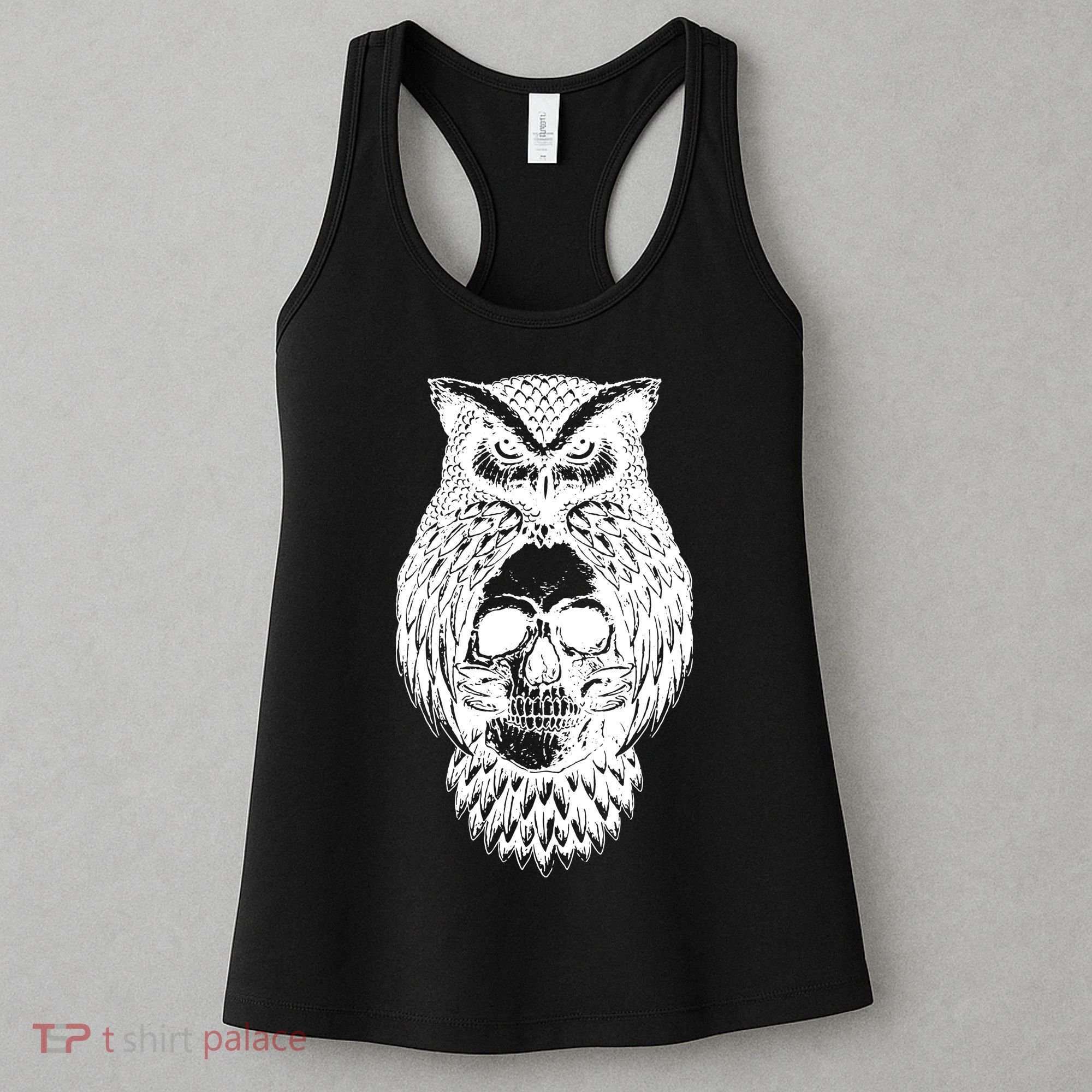 Owl Skull Women's Tank Top