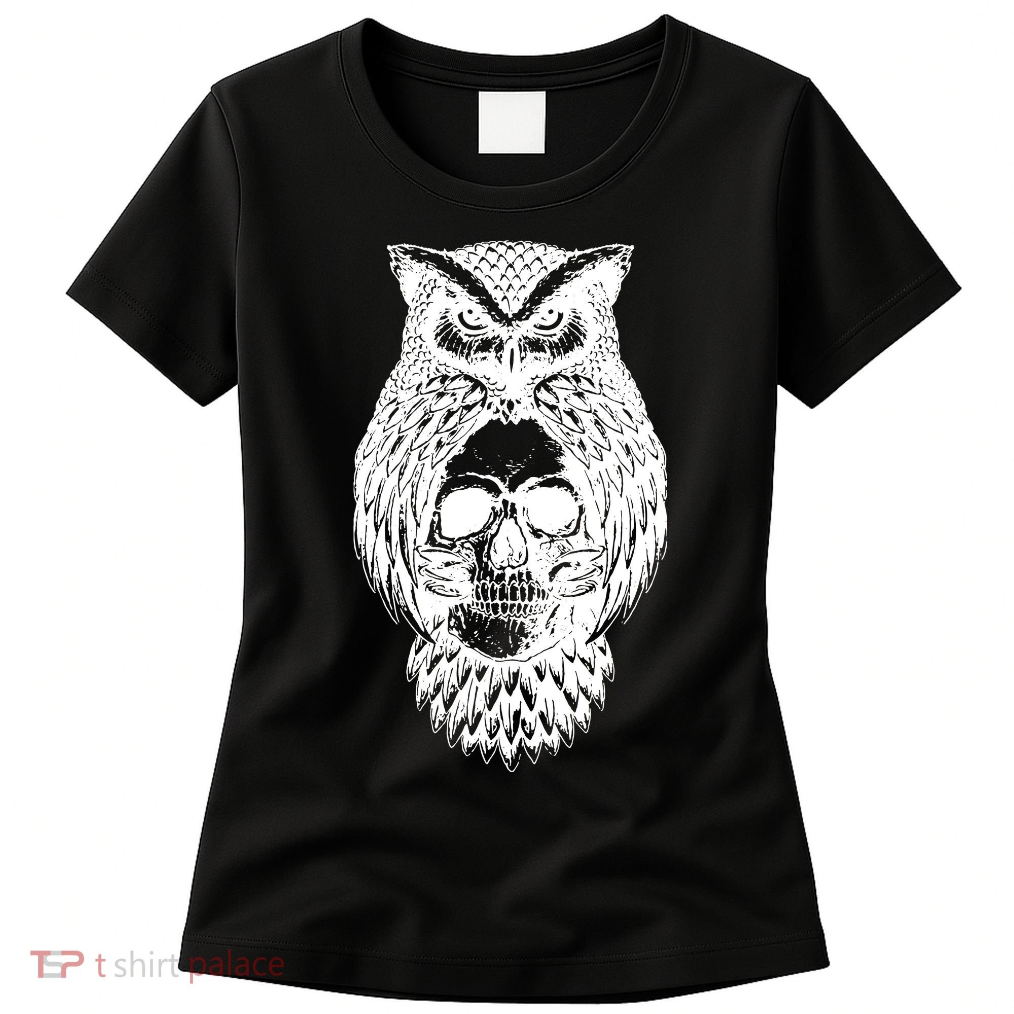 Owl Skull Women's T-Shirt