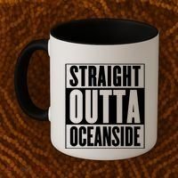 Oceanside Straight Outta Oceanside Gift Coffee Mug thumb 2