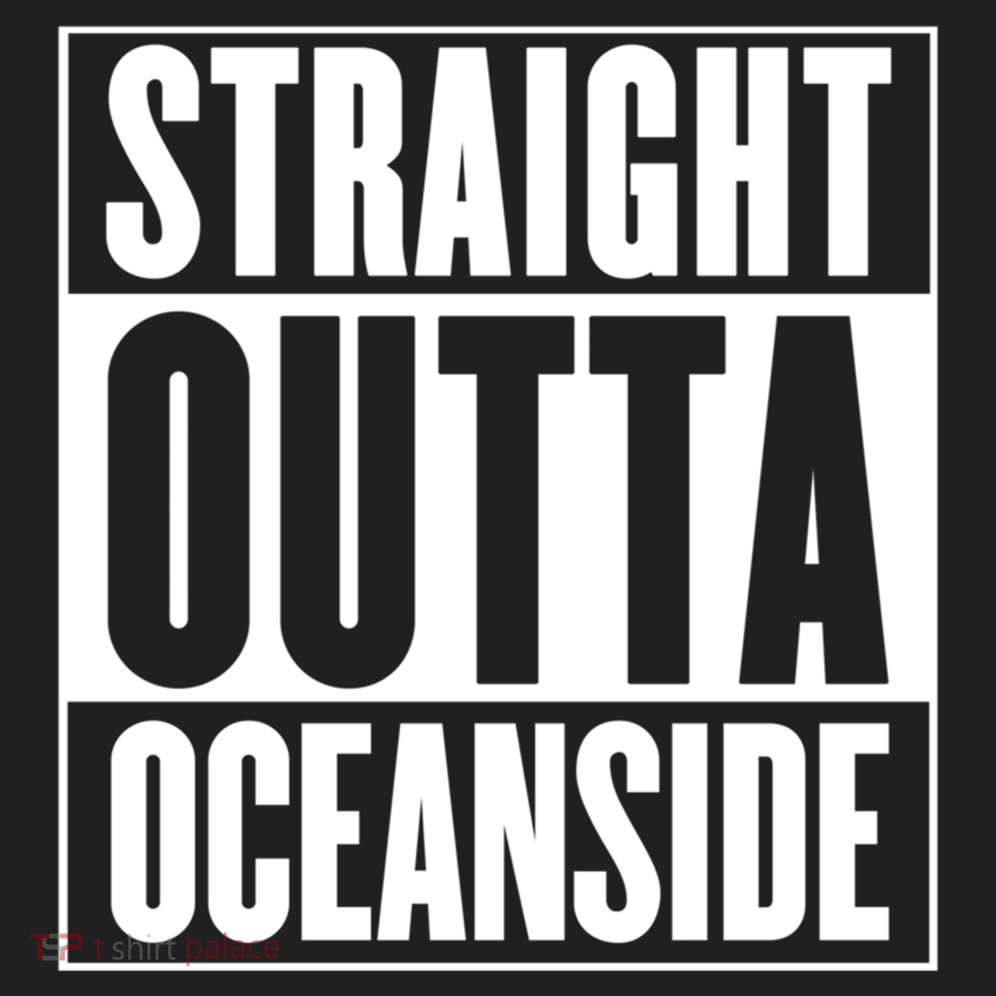 Oceanside Straight Outta Oceanside Gift Beanie