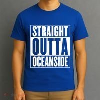 Oceanside Straight Outta Oceanside Gift T-Shirt thumb 3