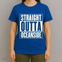 Oceanside Straight Outta Oceanside Gift T-Shirt thumb 4
