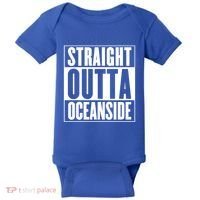 Oceanside Straight Outta Oceanside Gift Baby Bodysuit thumb 0