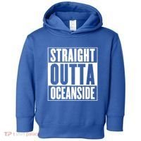 Oceanside Straight Outta Oceanside Gift Toddler Hoodie thumb 0
