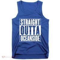 Oceanside Straight Outta Oceanside Gift Tank Top thumb 0