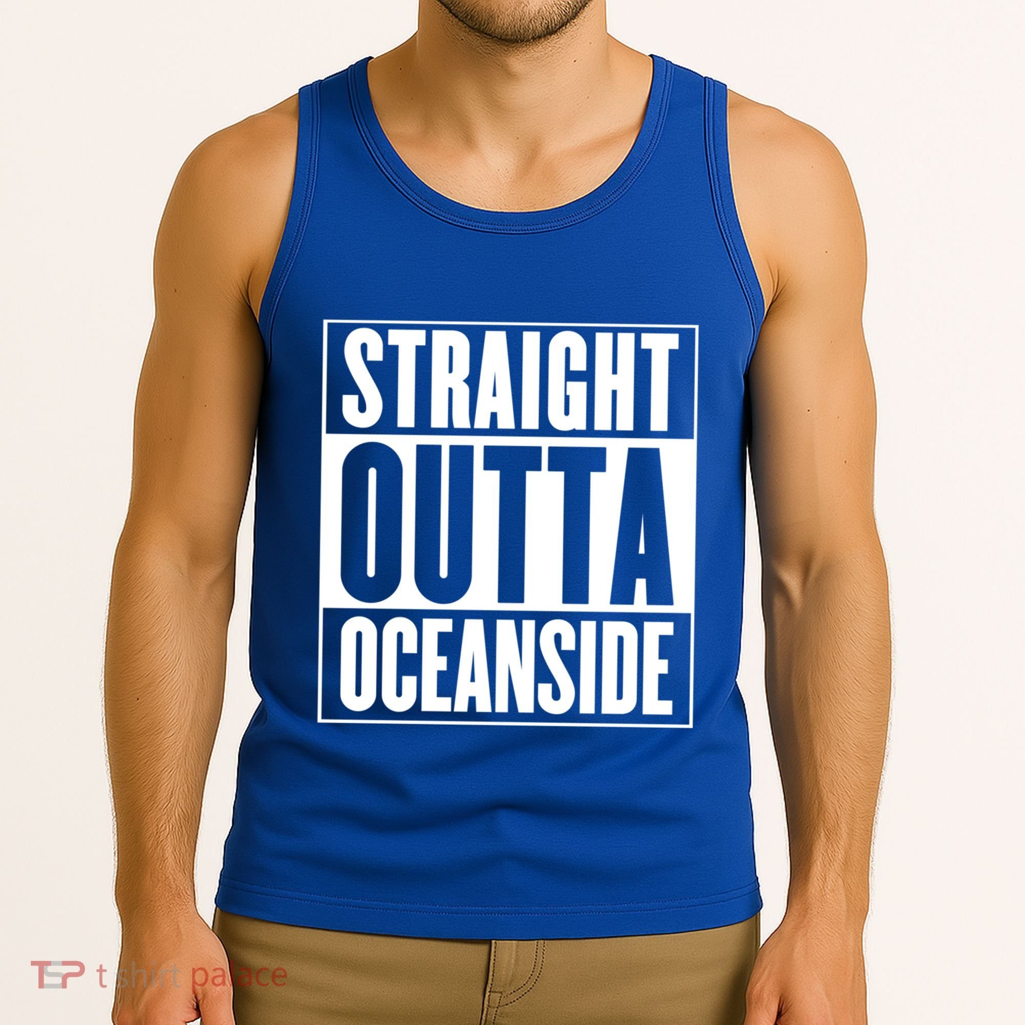 Oceanside Straight Outta Oceanside Gift Tank Top