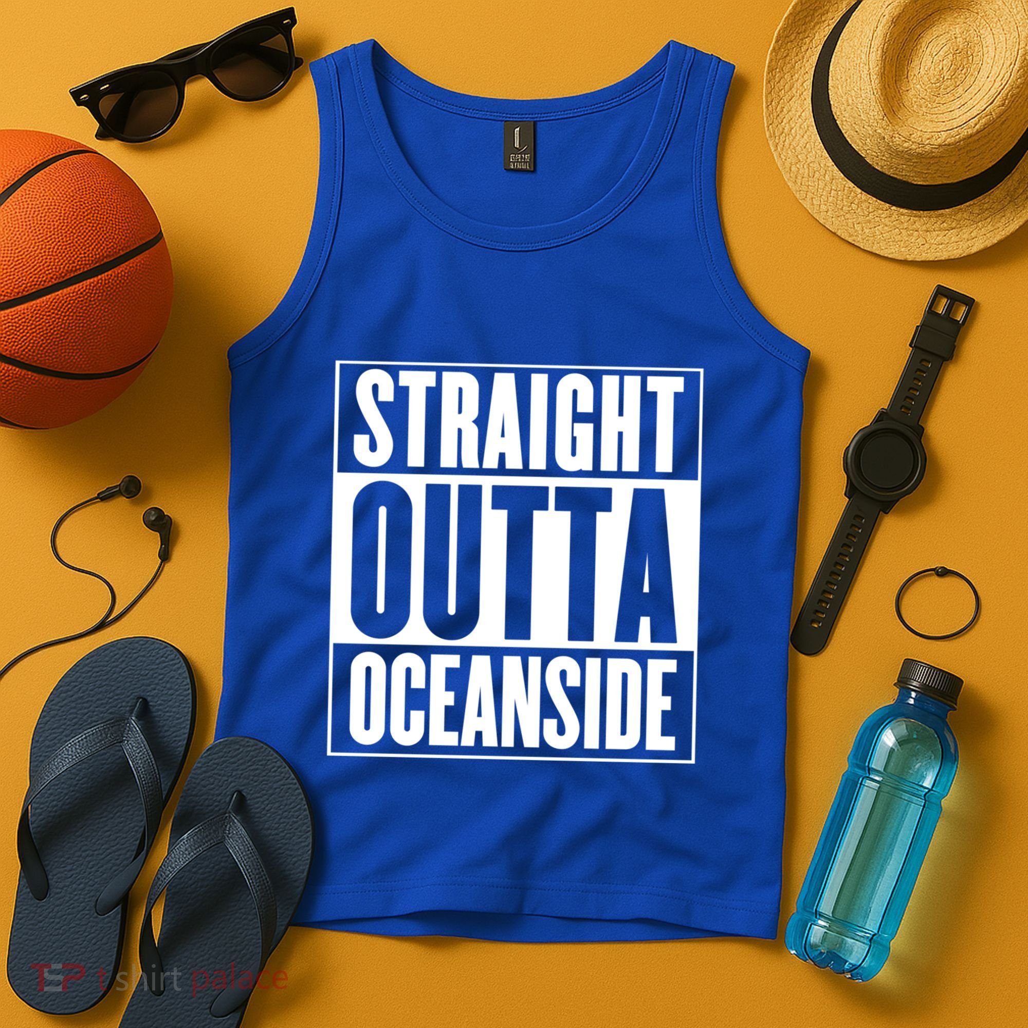 Oceanside Straight Outta Oceanside Gift Tank Top