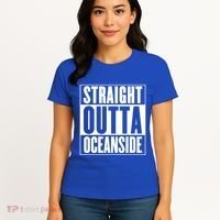 Oceanside Straight Outta Oceanside Gift Women's T-Shirt thumb 4