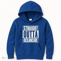 Oceanside Straight Outta Oceanside Gift Kids Hoodie thumb 0