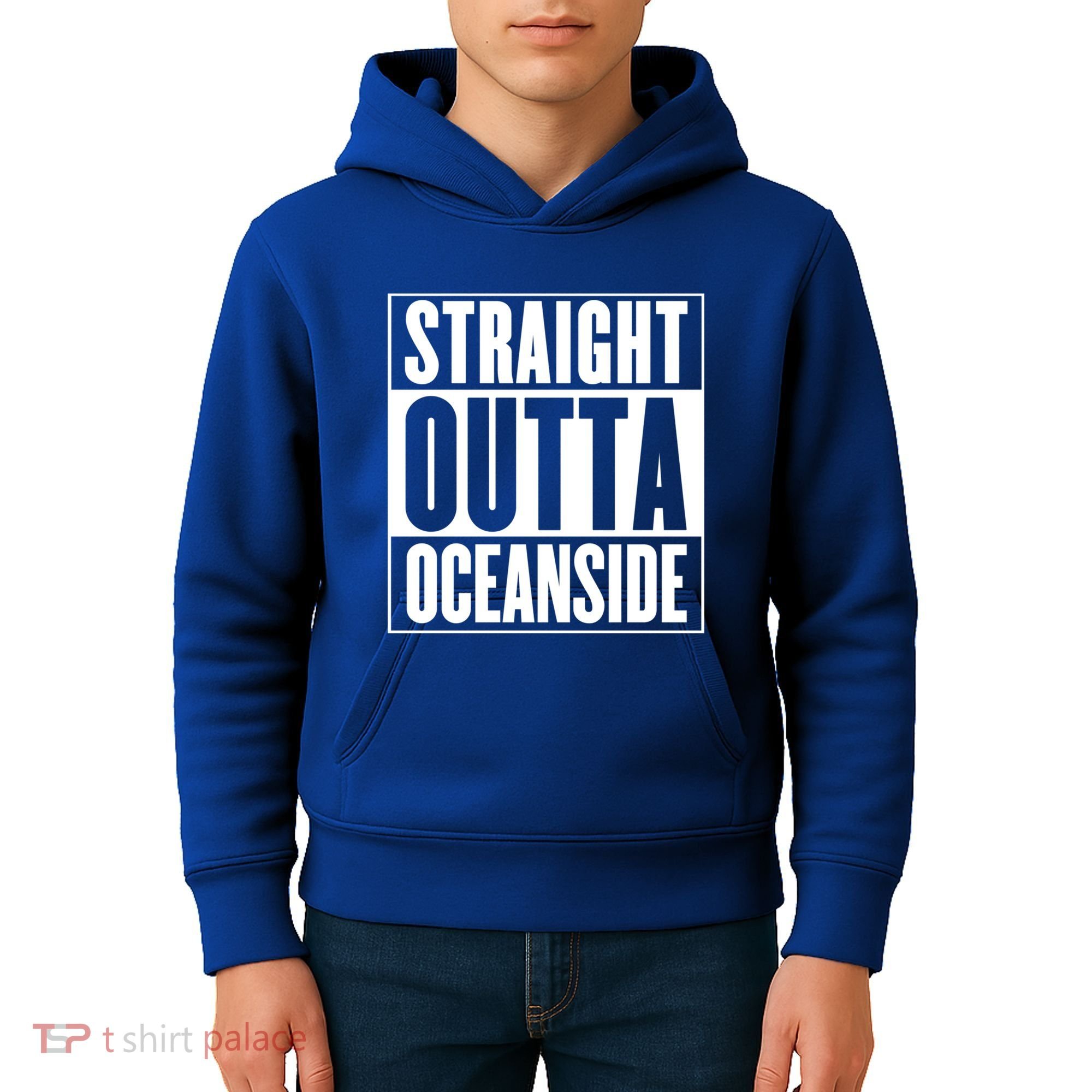 Oceanside Straight Outta Oceanside Gift Kids Hoodie