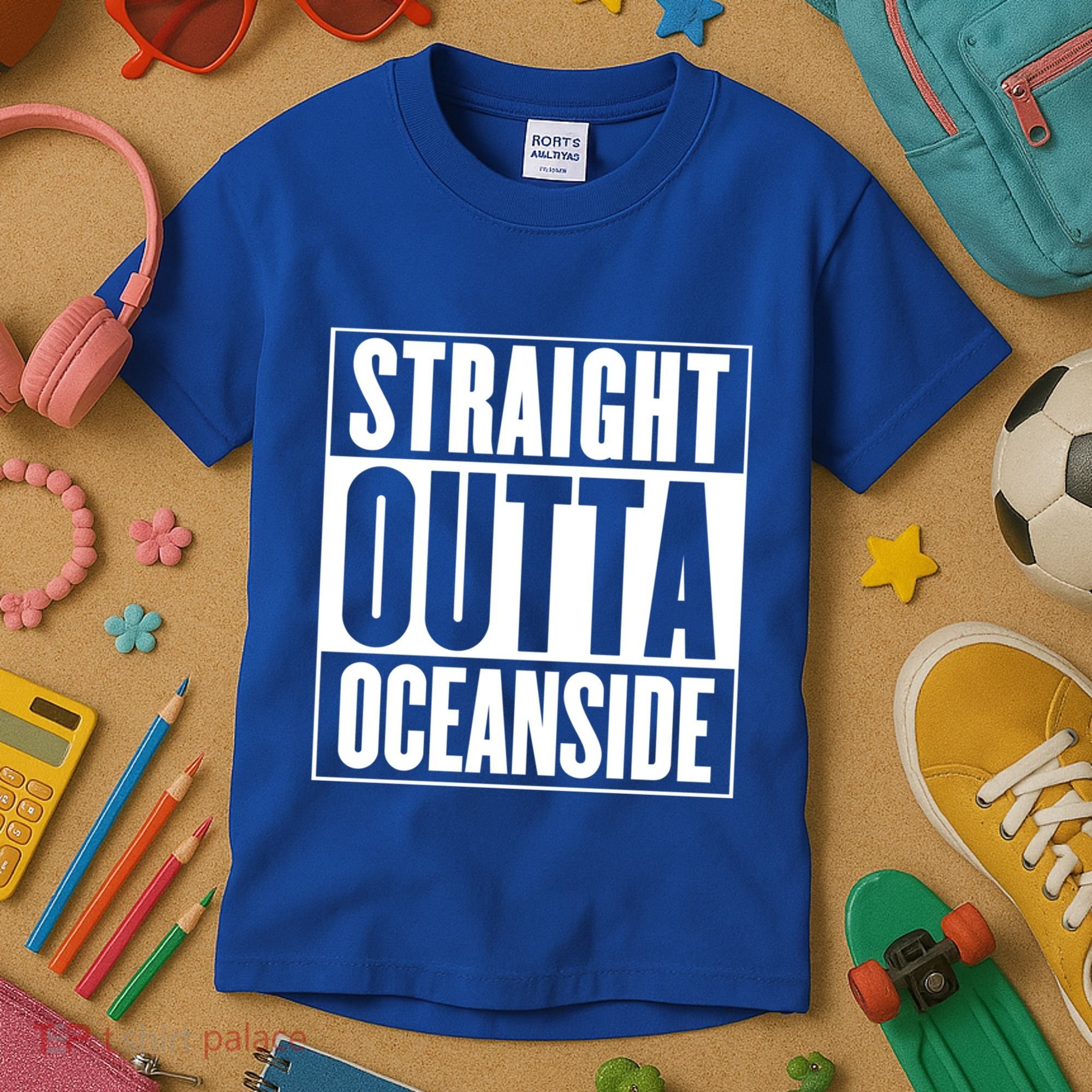 Oceanside Straight Outta Oceanside Gift Kids T-Shirt