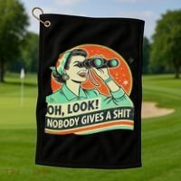 Oh, Sleeper Golf Towel thumb 1