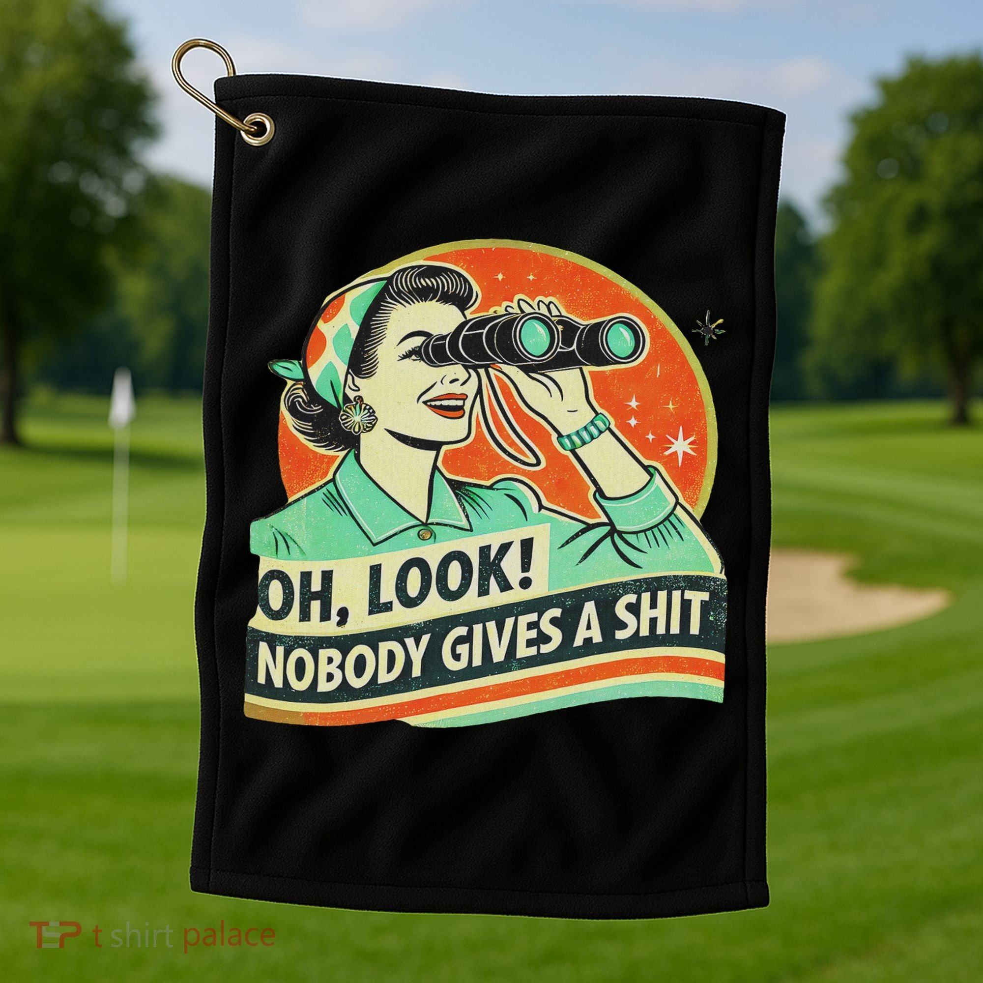 Oh, Sleeper Golf Towel
