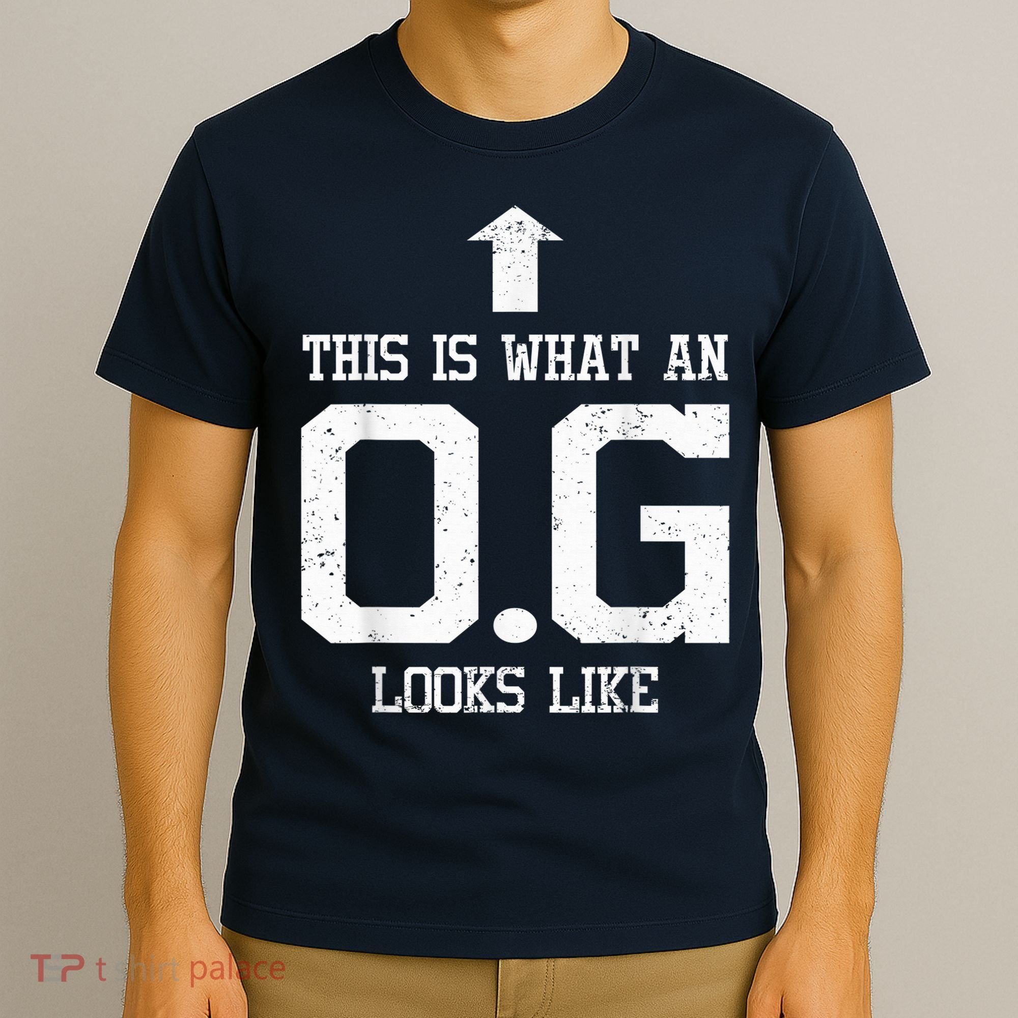 OG Shirt Original Gangster Tshirt Gift For Dad Grandpa Uncle T-Shirt