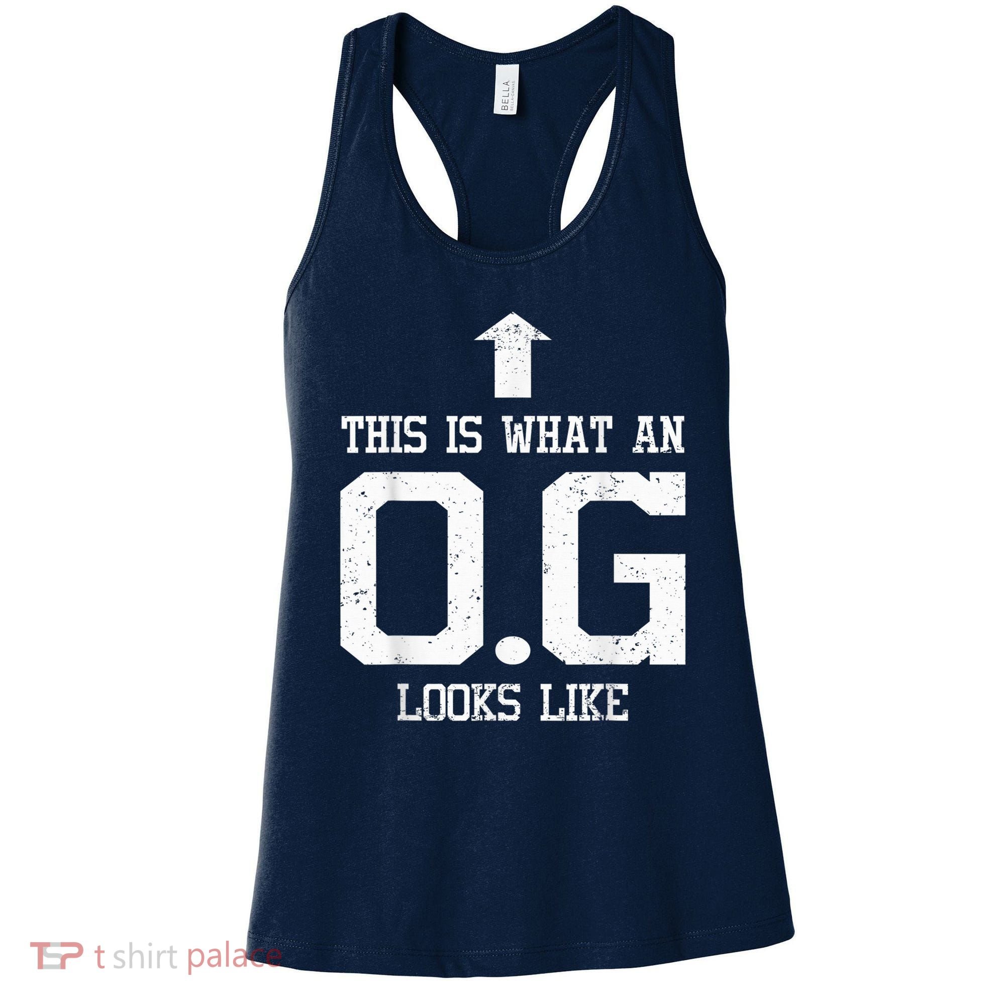 OG Shirt Original Gangster Tshirt Gift For Dad Grandpa Uncle Women's Tank Top