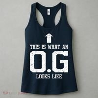 OG Shirt Original Gangster Tshirt Gift For Dad Grandpa Uncle Women's Tank Top thumb 3