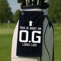 OG Shirt Original Gangster Tshirt Gift For Dad Grandpa Uncle Golf Towel thumb 2