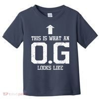 OG Shirt Original Gangster Tshirt Gift For Dad Grandpa Uncle Toddler T-Shirt thumb 0