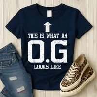 OG Shirt Original Gangster Tshirt Gift For Dad Grandpa Uncle Women's T-Shirt thumb 3