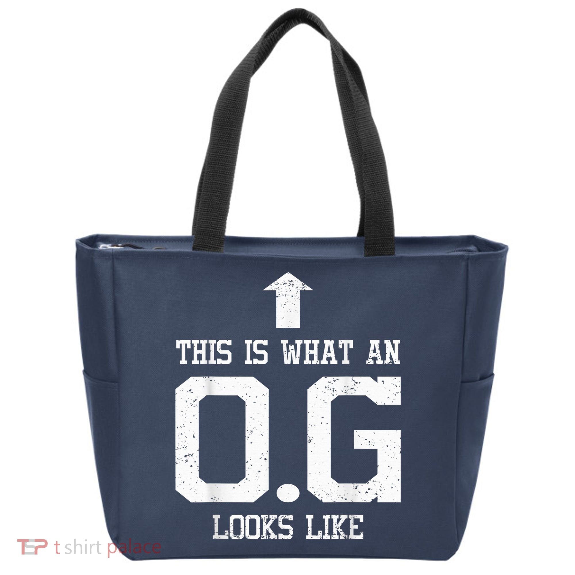 OG Shirt Original Gangster Tshirt Gift For Dad Grandpa Uncle Tote Bag