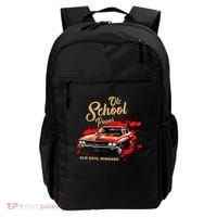 Old School Power Old Soul Swagger Classic Car Backpack thumb 0