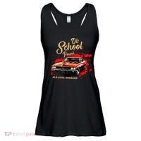 Old School Power Old Soul Swagger Classic Car Ladies Essential Flowy Tank thumb 0