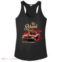 Old School Power Old Soul Swagger Classic Car Ladies PosiCharge Competitor Racerback Tank thumb 0
