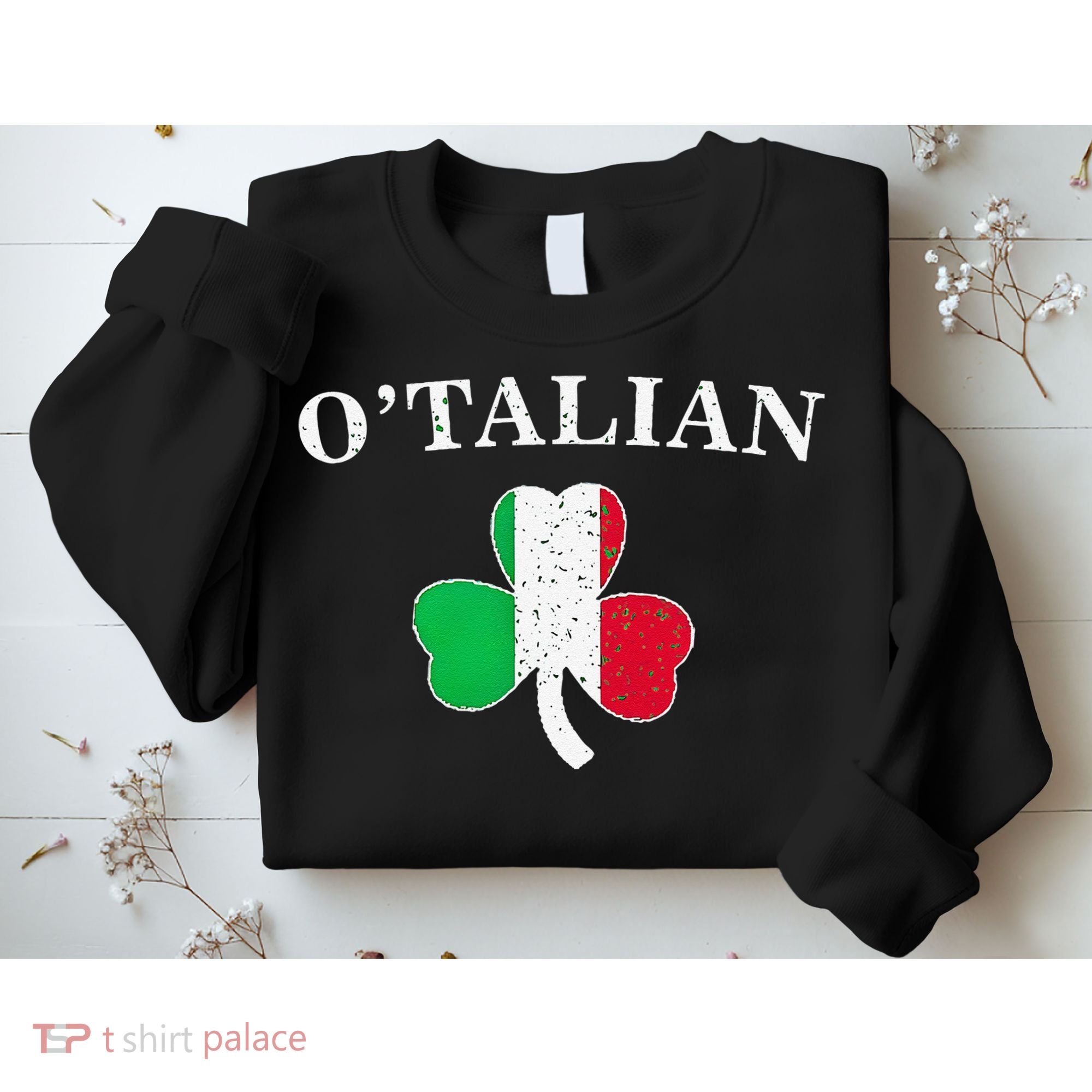 O'talian St Patricks Day Italian Italy Flag Italia Sweatshirt