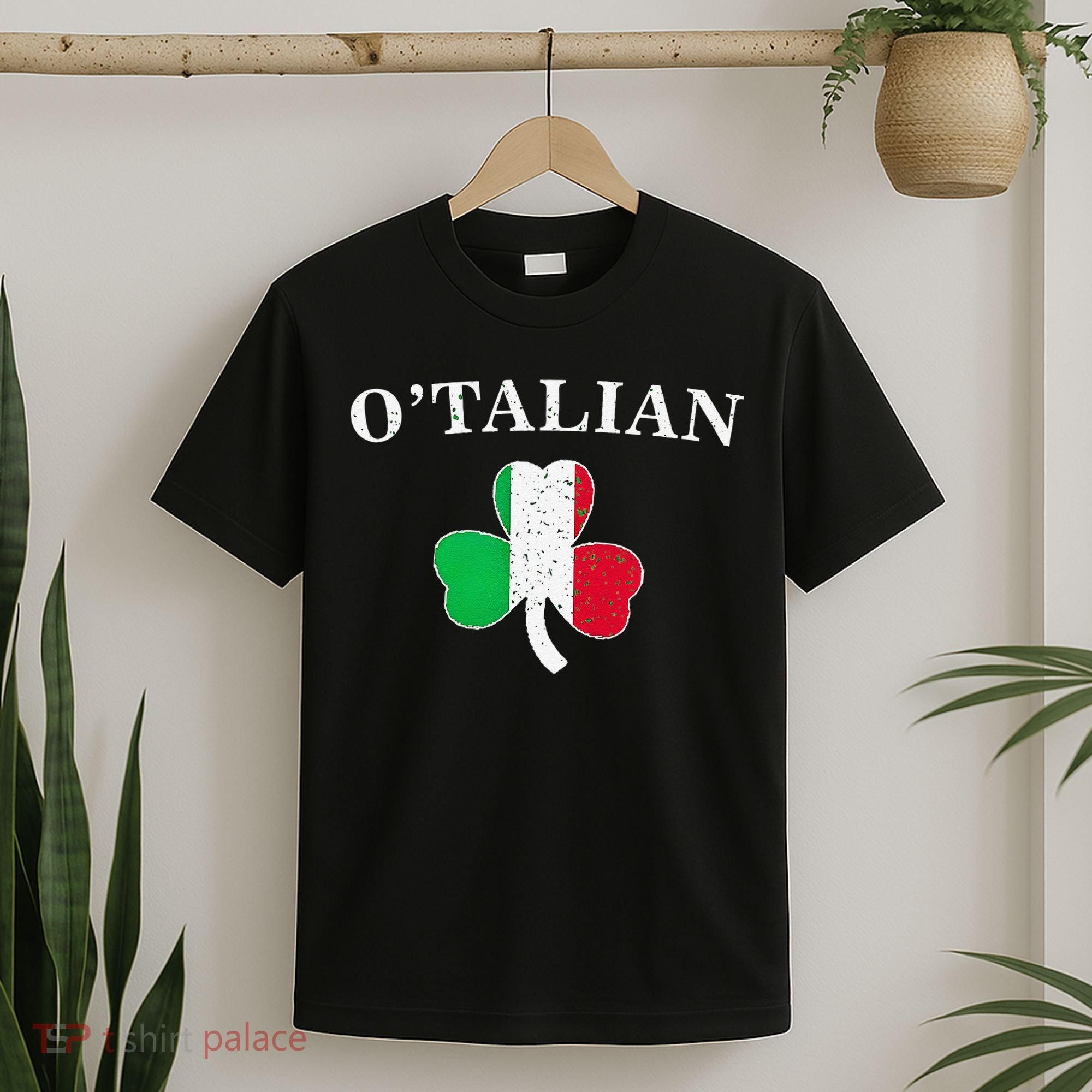 O'talian St Patricks Day Italian Italy Flag Italia T-Shirt