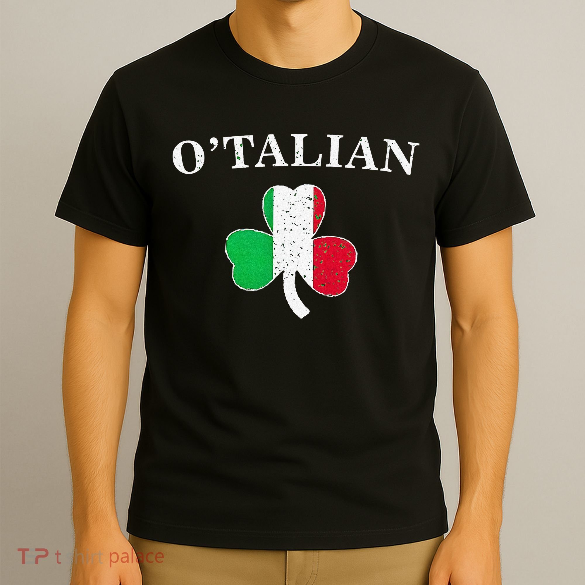 O'talian St Patricks Day Italian Italy Flag Italia T-Shirt