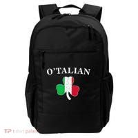 O'talian St Patricks Day Italian Italy Flag Italia Backpack thumb 0