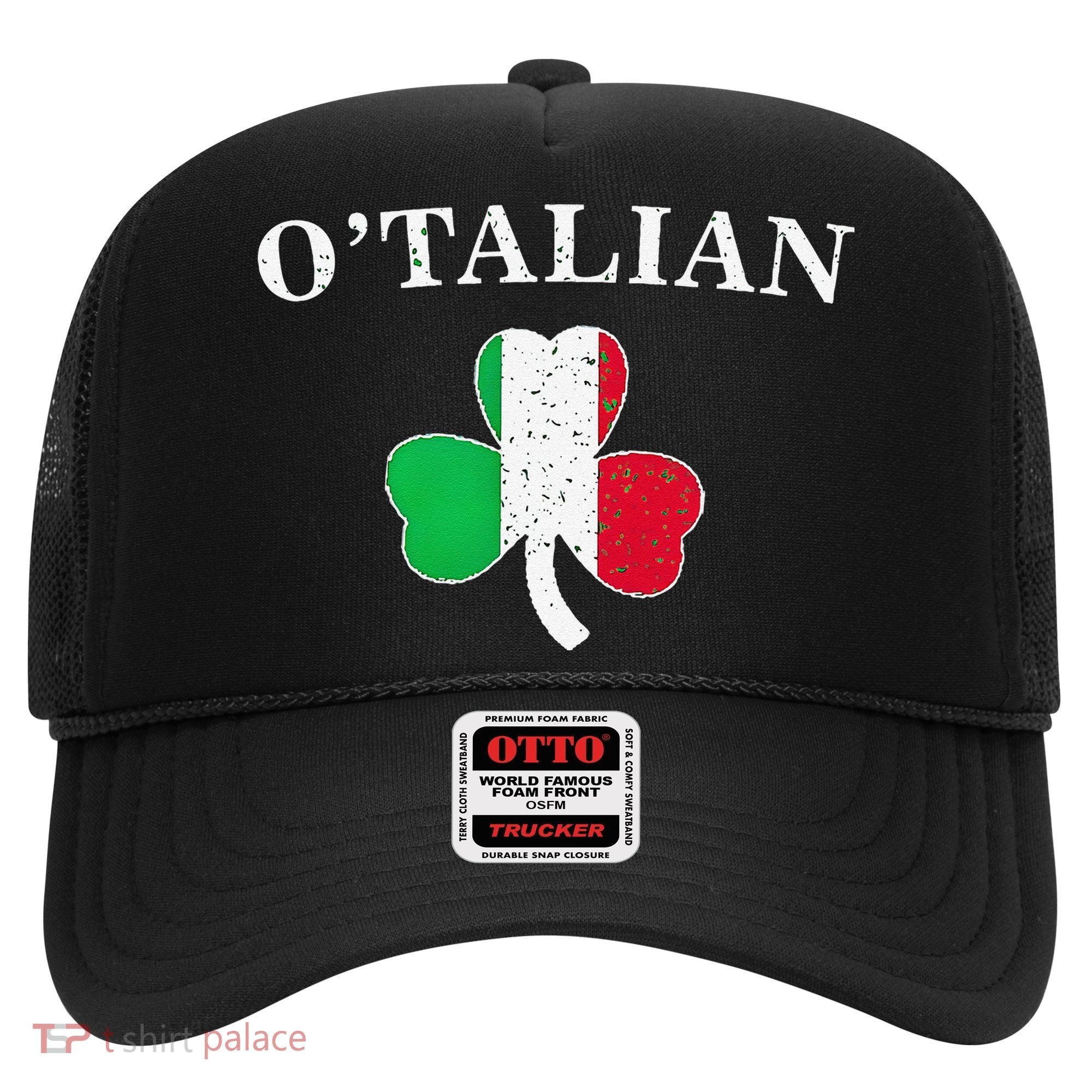 O'talian St Patricks Day Italian Italy Flag Italia Hat