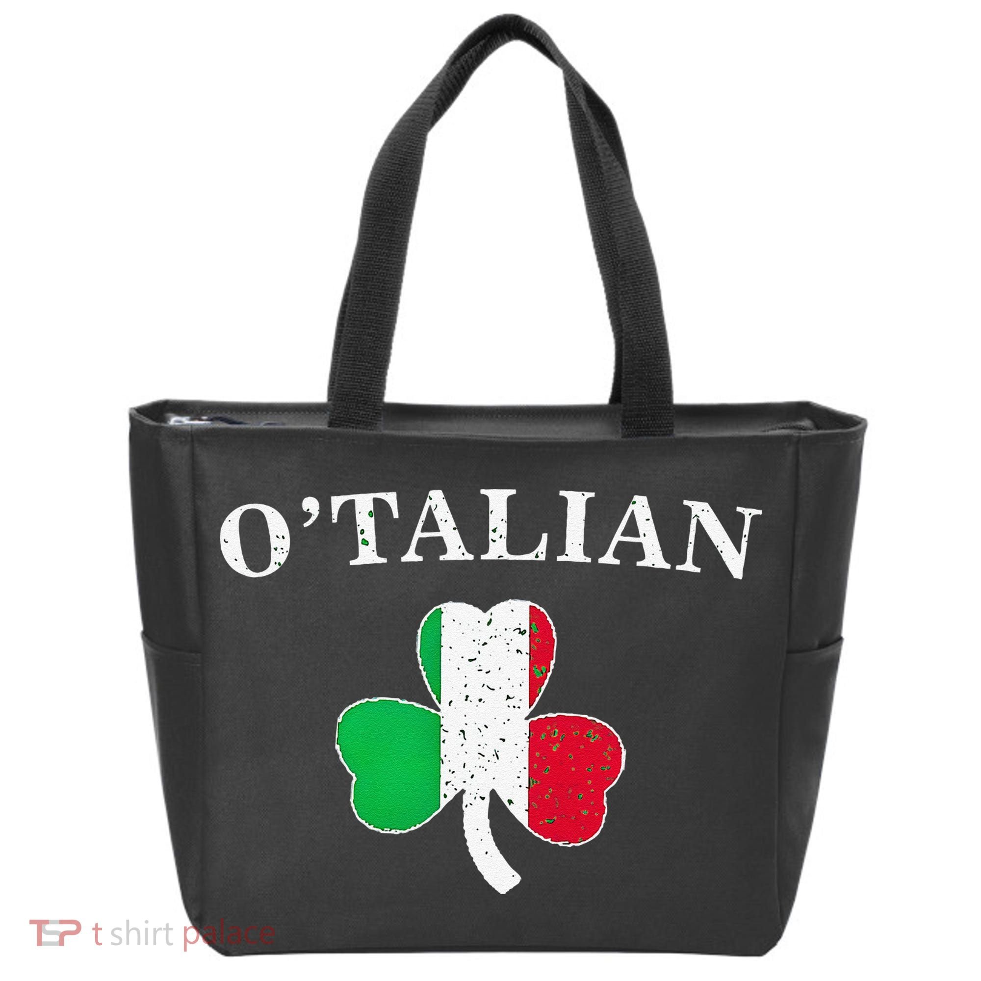 O'talian St Patricks Day Italian Italy Flag Italia Tote Bag
