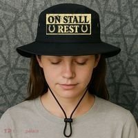 On Stall Rest Horse Bucket Hat thumb 3