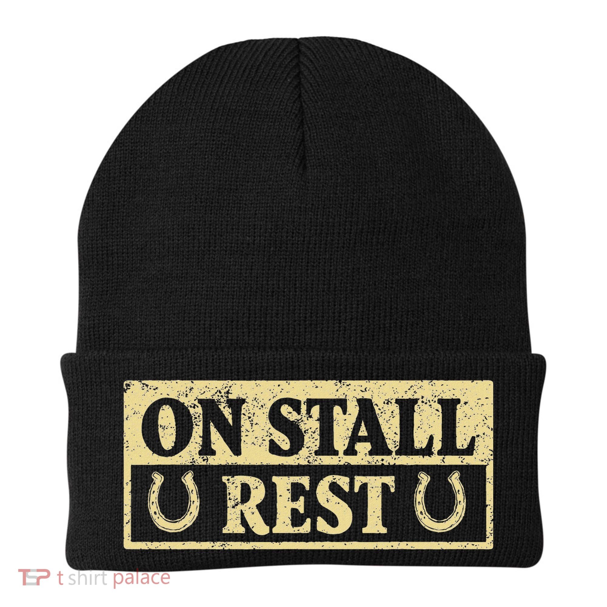 On Stall Rest Horse Beanie