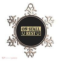 On Stall Rest Horse Ornament thumb 0