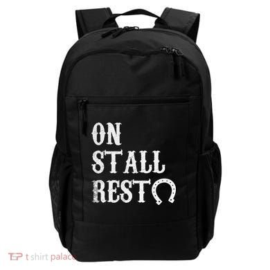 On Stall Rest Horse Backpack