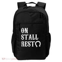 On Stall Rest Horse Backpack thumb 0