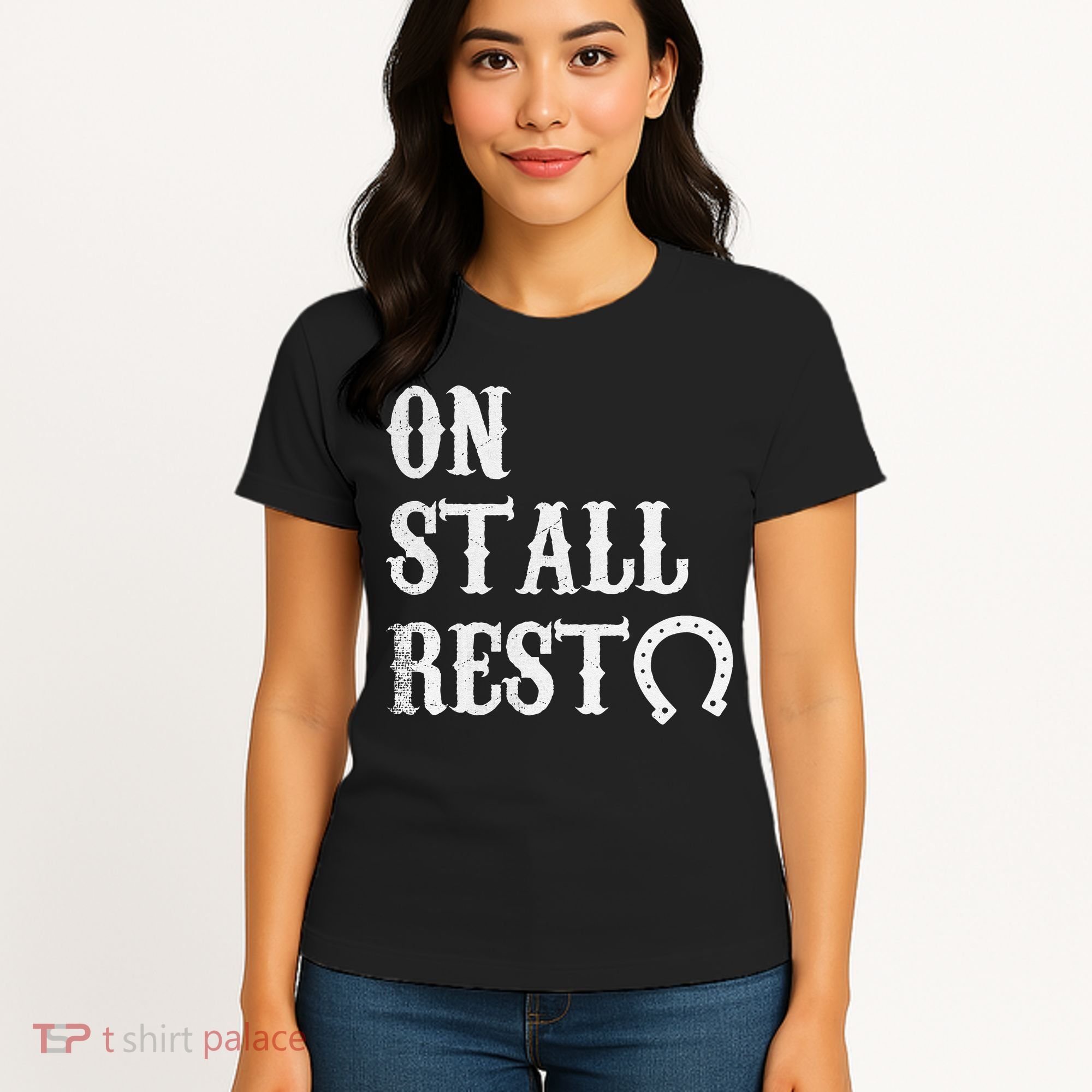 On Stall Rest Horse Women's T-Shirt