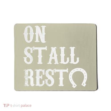 On Stall Rest Horse Mousepad