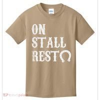 On Stall Rest Horse Kids T-Shirt thumb 0