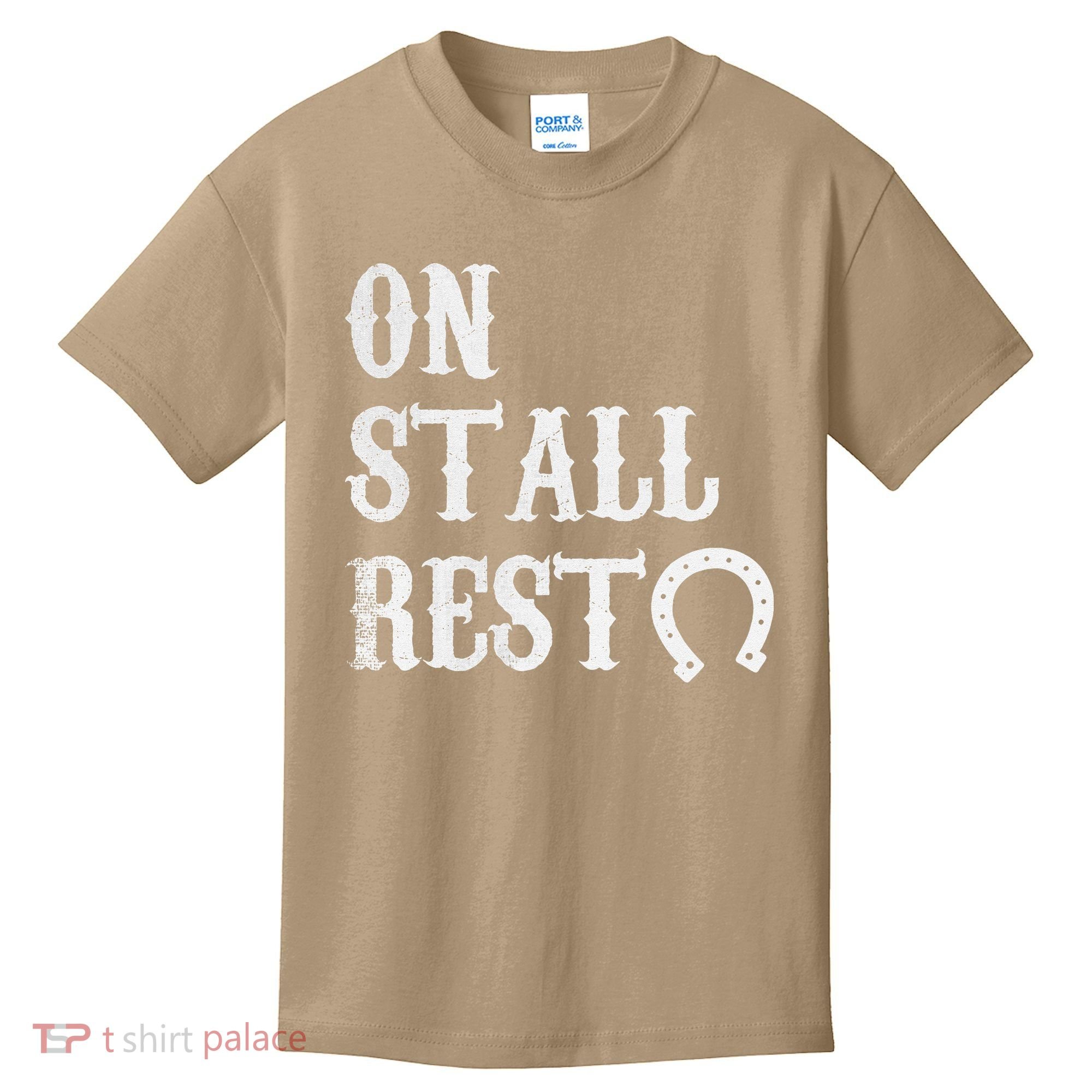 On Stall Rest Horse Kids T-Shirt