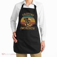 Oklahoma Smokeshow Retro Cow Boots And Hats Apron thumb 2
