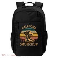 Oklahoma Smokeshow Retro Cow Boots And Hats Backpack thumb 0