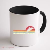 Orca Shirt. Retro Style Killer Whale Coffee Mug thumb 1