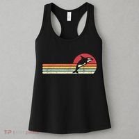 Orca Shirt. Retro Style Killer Whale Women's Tank Top thumb 3