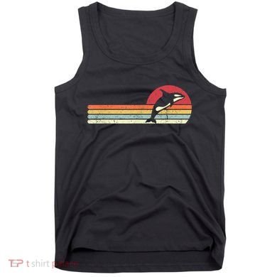 Orca Shirt. Retro Style Killer Whale Tank Top