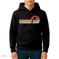 Orca Shirt. Retro Style Killer Whale Kids Hoodie thumb 4