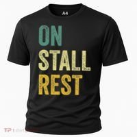 On Stall Rest Horse Cooling Performance Crew T-Shirt thumb 0