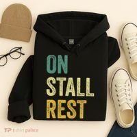 On Stall Rest Horse Hoodie thumb 4